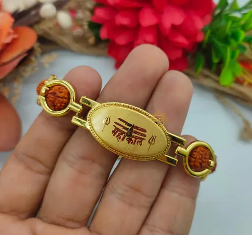 Rudraksha Braslet With Mahakal