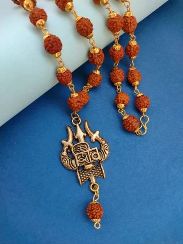 Rudraksha Mala With Trishul