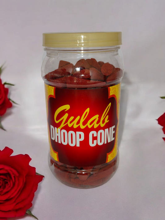 Dhoop Cone Gulab 350gm